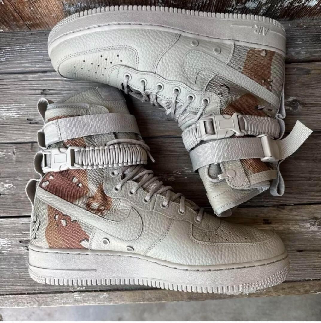 Nike Sneakers Shoes Special Air Force 1 Chino Classic Stone