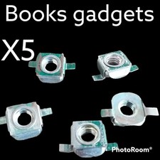 Per Fiat Tempra Kit 5 pz Dadi in Gabbia per Fissaggio Porta-Pannello