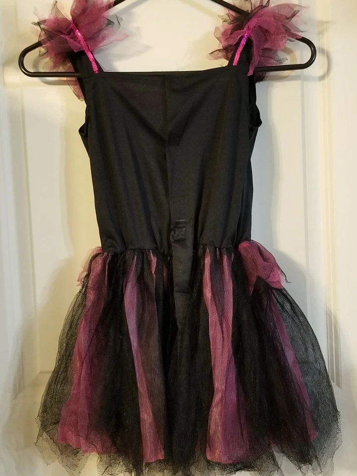 VESTIDO DISFRAZ HALLOWEEN GATO GATITO INFANTIL CON COLA TALLA 4 - 5 24 PULGADAS LARGO Foto 2 de 4