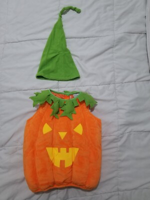 Pumpkin Halloween Custome for age 2 to 3 yrs old