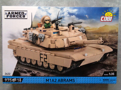 COBI 2622 ARMED FORCES - Kampfpanzer M1A2 ABRAMS in 1:35 - NEU in OVP