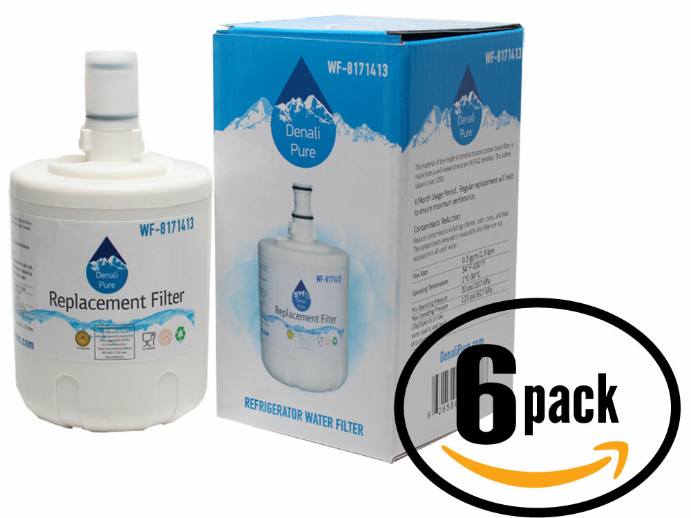 6Pack Refrigerator Water Filter for Kenmore 9999 469999 Frigidaire