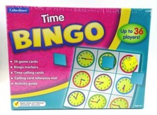 NIB Lakeshore Learning Division Bingo 'Time Bingo' NEW FACTORY SEALED BOX