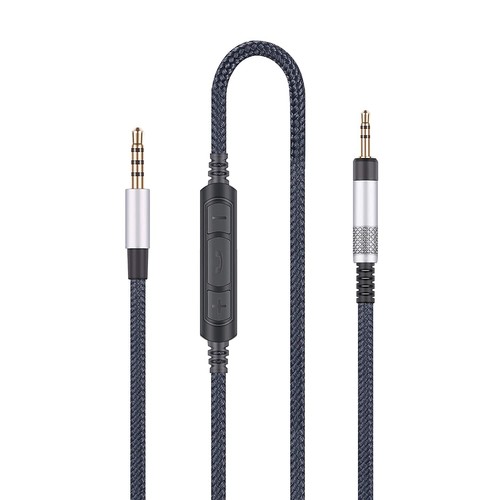 3.5mm Audio Cable with inLine Mic Remote Volume Control, Bose QC25