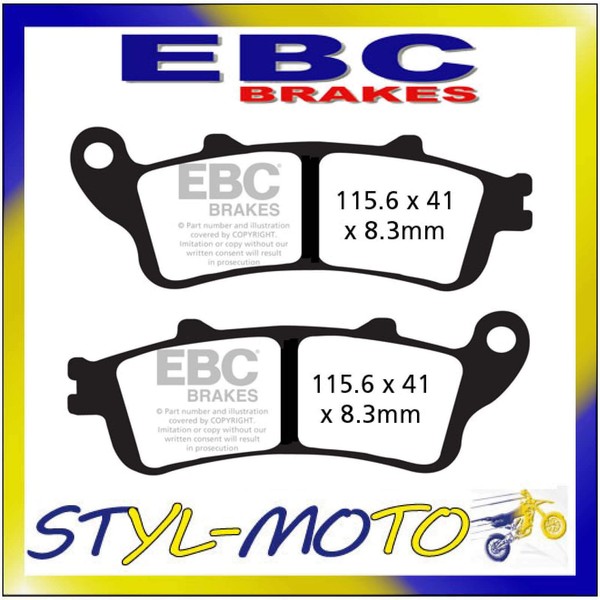 FA261HH BeläGe Sinter Vorne EBC Honda VTX 1800 F1 2008-image