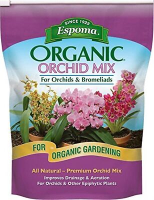 Espoma (#OR4) Organic Orchid Potting Mix, 4 Quarts, Pack of 12