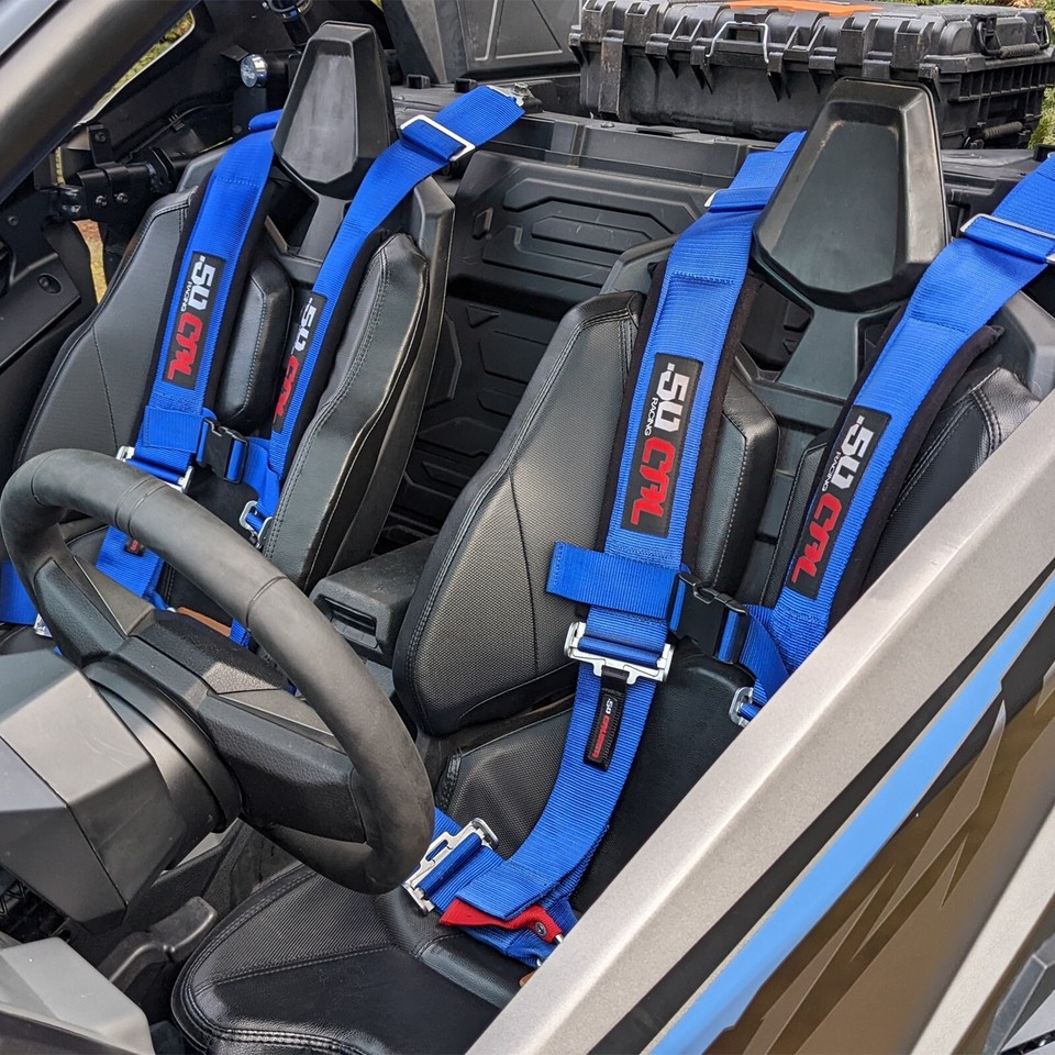 50 Caliber Racing Harness 4- 5-Point 2