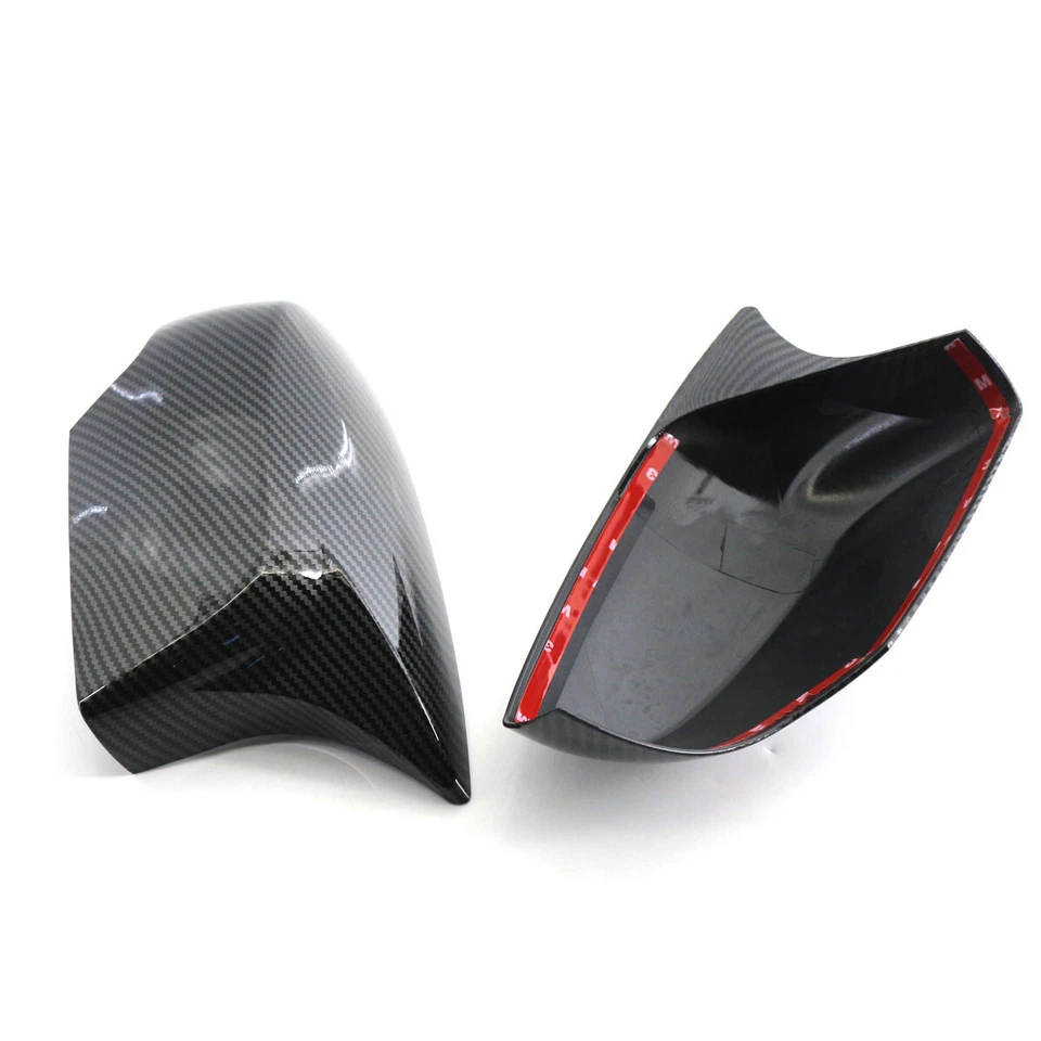 Pair Carbon Fiber Rearview Mirror Cover Stickers 91059AJ210 For Subaru Forester Foto 4 de 4