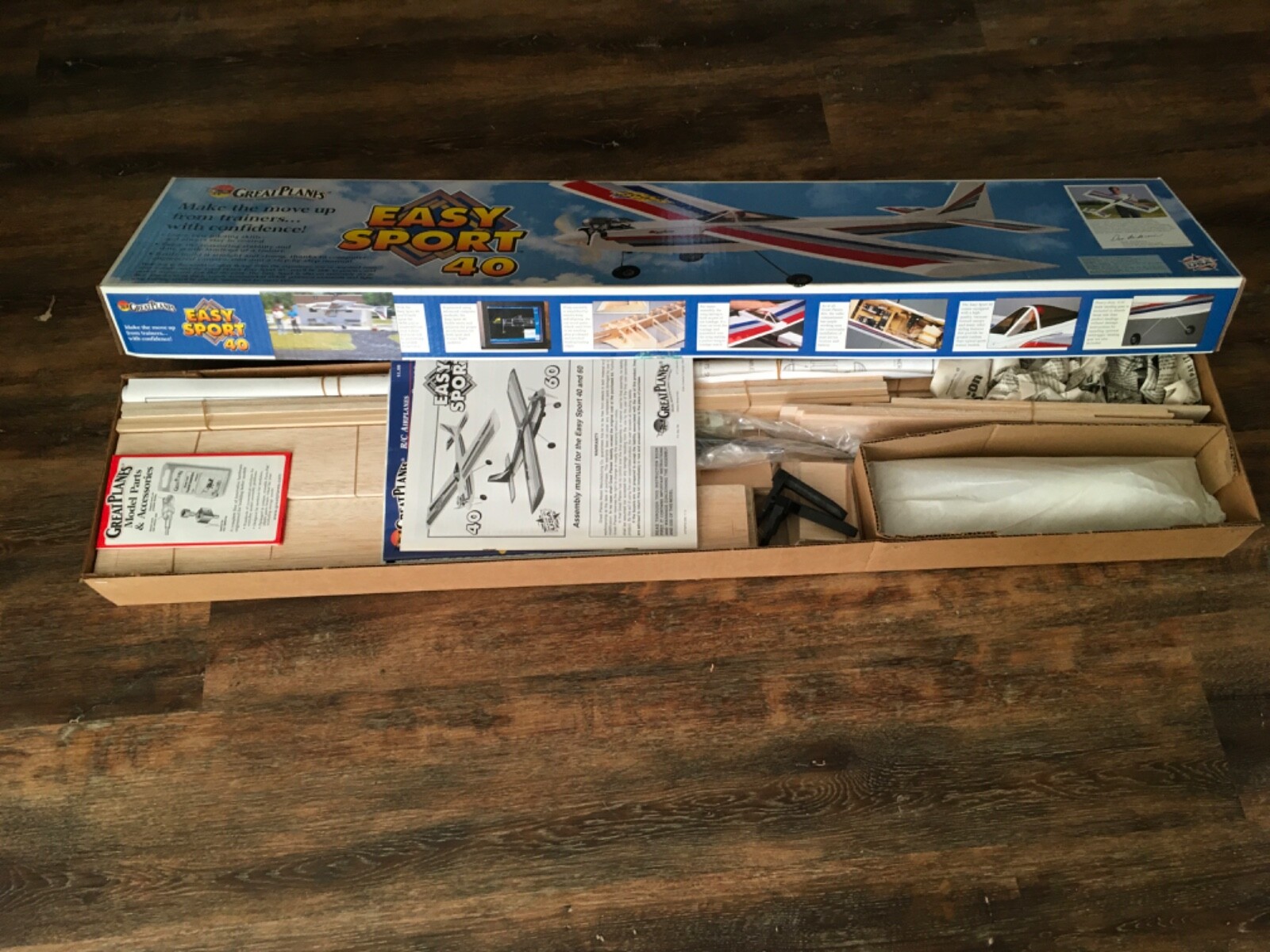 Great Planes Easy Sport 40 GPMA0150 .40 Size Model Airplane Kit