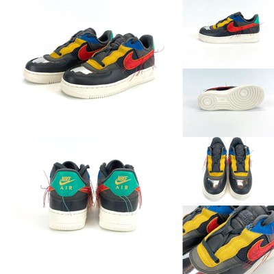 Nike Air Force 1 Low BHM Men's Shoe CT5534-001 Dark Smoke Grey/Track Red sz  5 | eBay