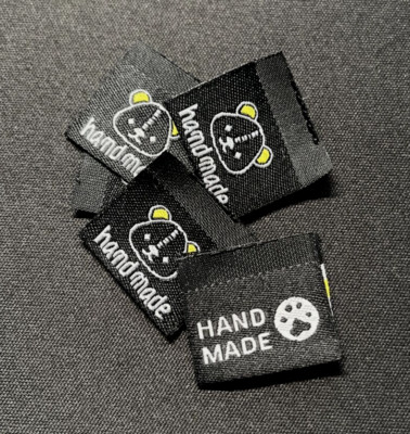 *DIY Nähen * Stoff Label Handmade * Tag Etiketten Einnäher Kleidung Taschen*#16