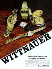 1985 Wittnauer I Want A Wittnauer Original Print Ad 8.5 x 11"