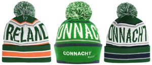 ireland rugby bobble hat