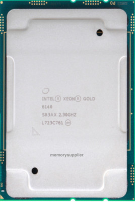 SR3AX Intel Xeon Gold 6140 18-Core 2.30GHz 10.40GT/s UPI LGA3647 Processor