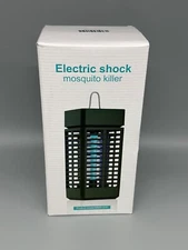 New Camkey Bug Zapper, Black Electronic Shock Insect Killer w/ 15W Mosquito Bulb