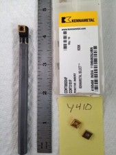 1 NEW 5/16" CARBIDE BORING BAR C05-SCLCR-2 W/ 10 KENNAMETAL 21.51 INSERTS Y410 