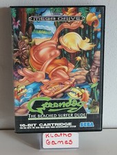 Thumbnail of ebay&reg; auction 393425257991 | Greendog the beached Surfer Dude für Sega Mega Drive OVP+Anleitung  C2325