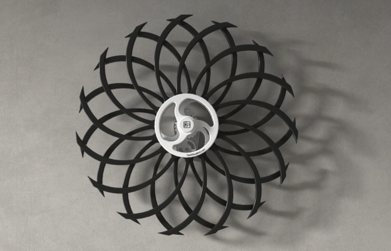 Creative Kinetic Wall Artwork Home Office Art Decor Unique Art Collection Gifts