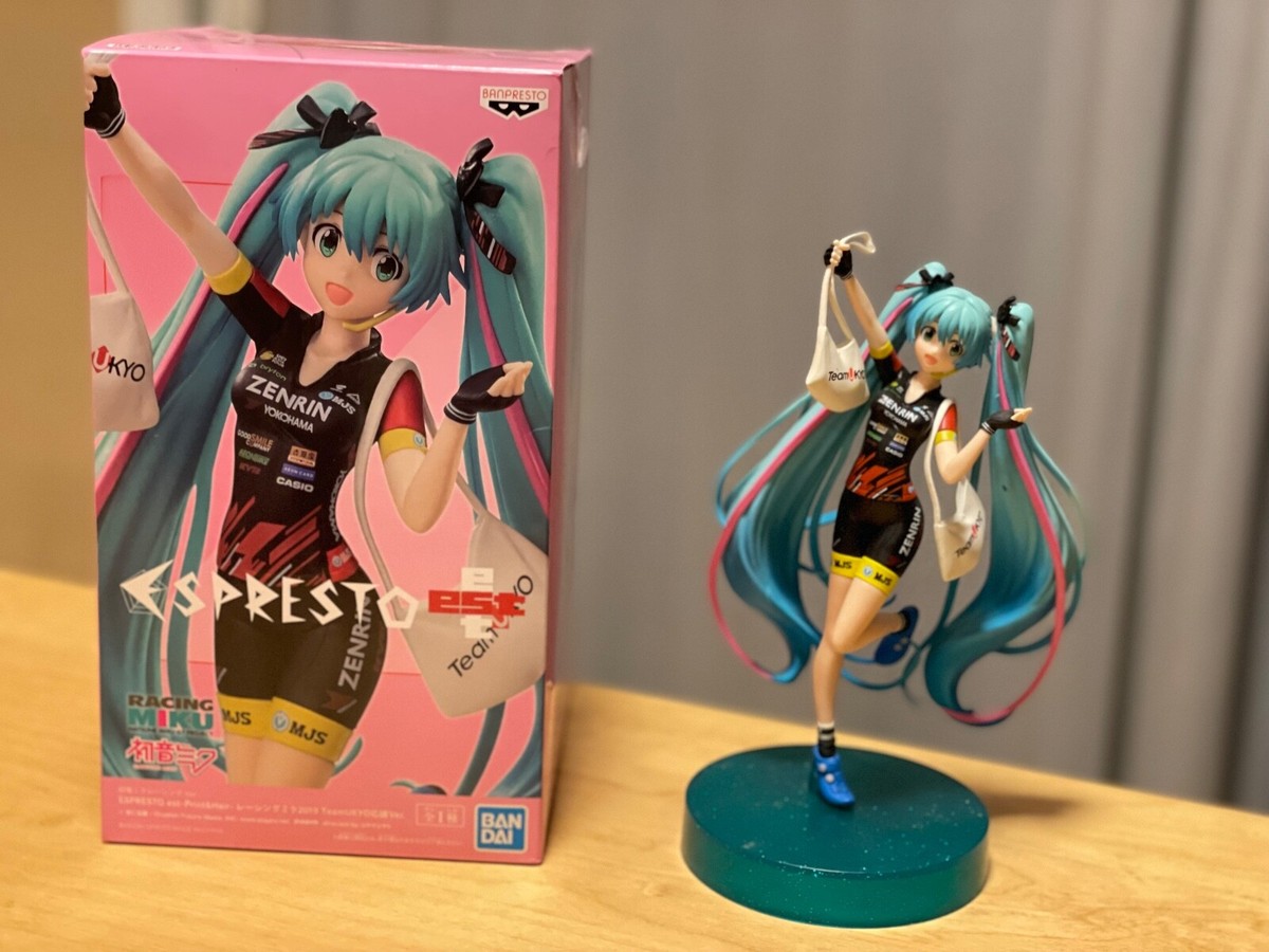 Figurine Hatsune Miku Good Smile Racing - Édition Spéciale TeamUKYO, Neuve (Banpresto)