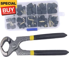 32 Pairs High Heel Tips Replacement Shoes Repair Caps, High Heel Repair Tool Kit