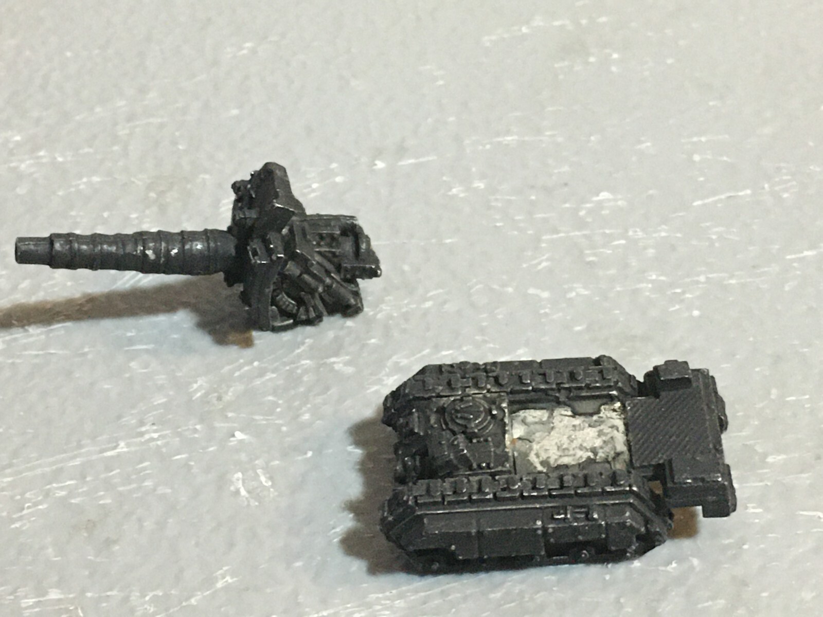 A15618 EPIC WARHAMMER 40K SPACE ORKS BOYZ MISS 1 BIT BATTLE WAGONZ MISS 1 TURRET