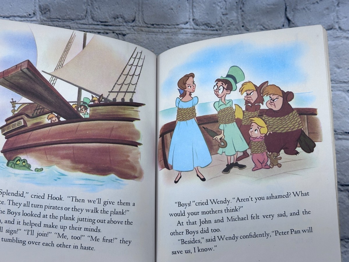 Walt Disney's Peter Pan and the Pirates [Little Golden Book