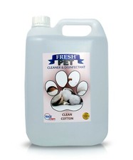 Kennel Cattery Cleaner And Disinfectant Clean Cotton Scent 5L  Fresh Pet®