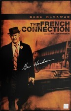 Gene Hackman Popeye Doyle Autographed French Connection 11x17 Poster ASI Proof