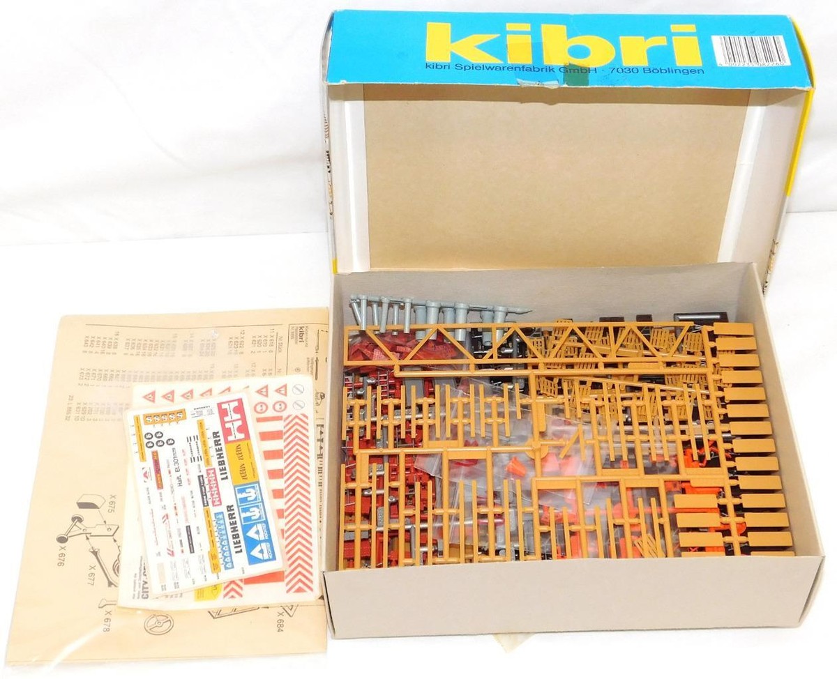 KIBRI 8226 Construction Site Accessories HO 1:87 1/87 Yard Details