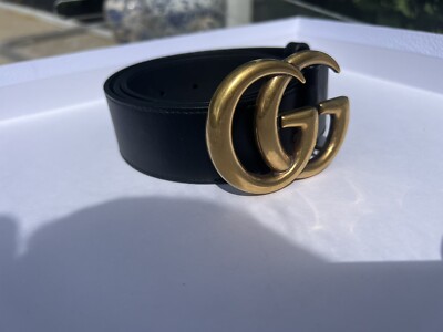 New! GG MARMONT 2015 RE-EDITION WIDE BELT US 90 IT 36 | eBay