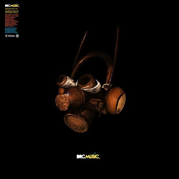 Drc Music Kinshasa One Two double LP vinyl UK Warp 2011 gatefold sleeve in