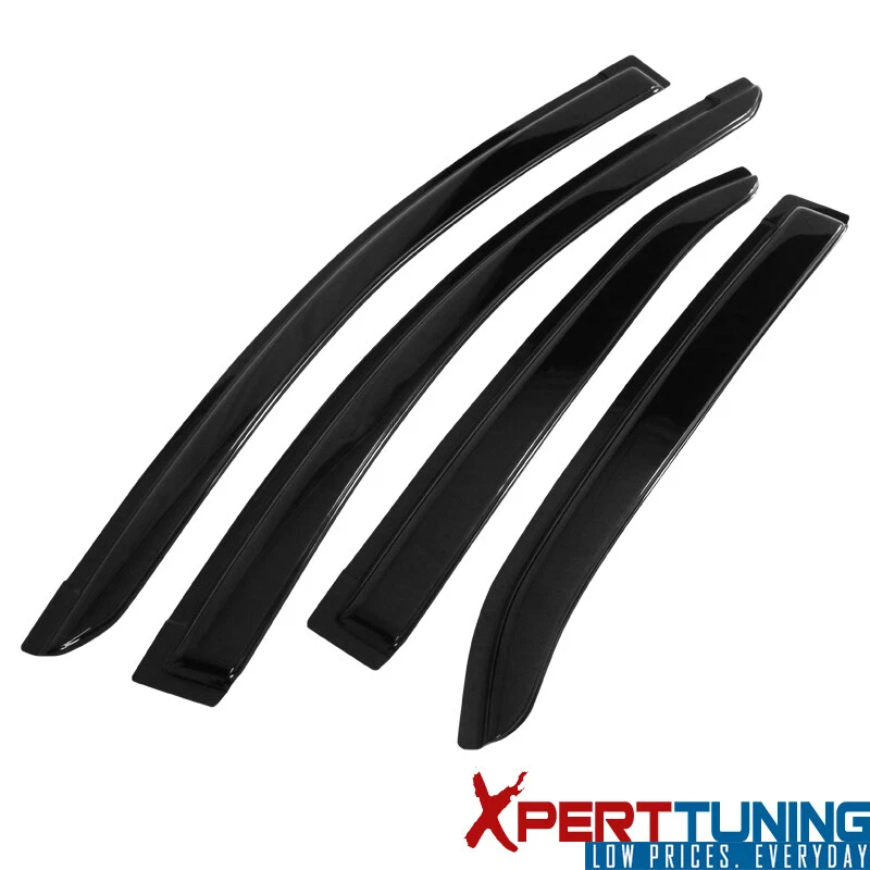 Se adapta a 14-19 Toyota Corolla Sedán Viseras de Ventana Protector de Lluvia Deflector 4 Piezas Acrílico Foto 3 de 4