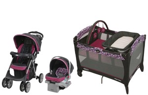 stroller car seat playpen bundle