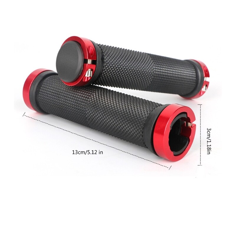 Mountain Bike Handlebar Grip Bilateral Locks Cycling Handle Grips