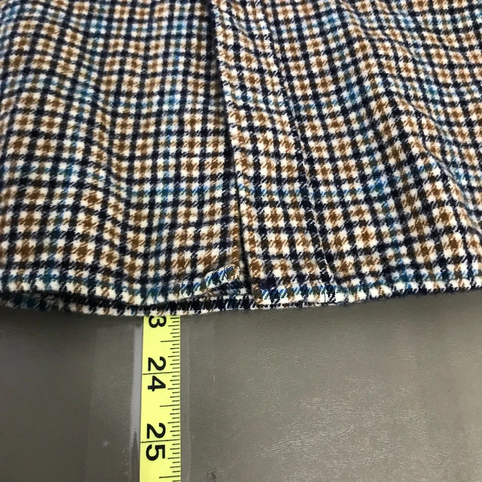 Vintage Pendleton Shirt Youth Large Multicolor Plaid Button Up Long Sleeve Wool - Image 3 of 4