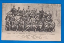 France war maneuvers in 1904, foreign military from China, USA, England, Japan..