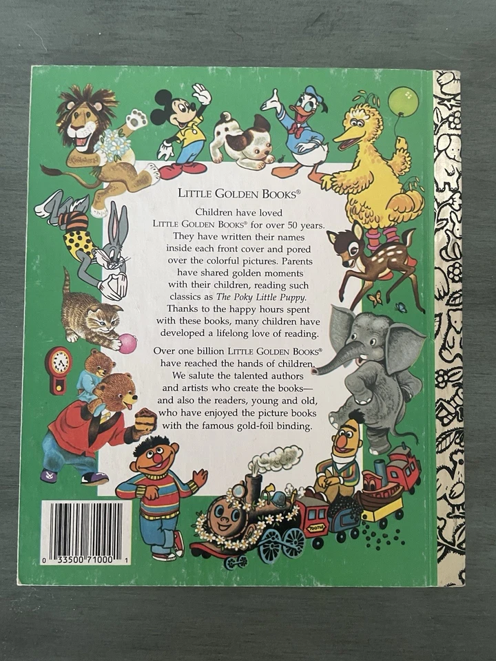 The Cat That Climbed The Christmas Tree Little Golden Book 1990s Vintage VGC Foto 4 de 4