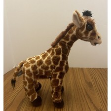 Aurora World Giraffe Plush Standing 13 Inches Stuffed Animal Toy Brown Tan