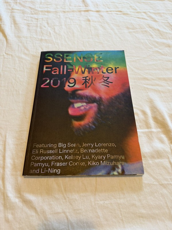 SSENSE Magazine Fall/Winter 2019 Big Sean Art/Fashion/Photography Publication