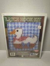 VTG National Yarn Crafts Country Casserole Latch Hook Kit P465 Sealed USA