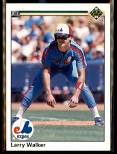1990 Upper Deck #466 Larry Walker