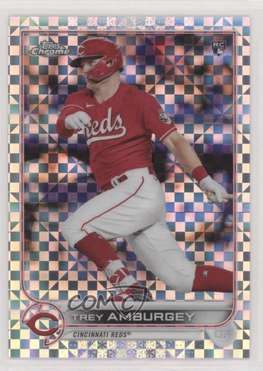 2022 Topps Chrome X-Fractor Trey Amburgey #61 2l4