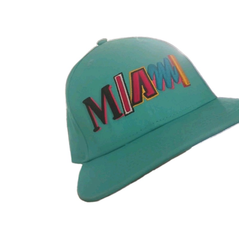 Miami Marlins retro wave 80s style unisex baseball cap medium 