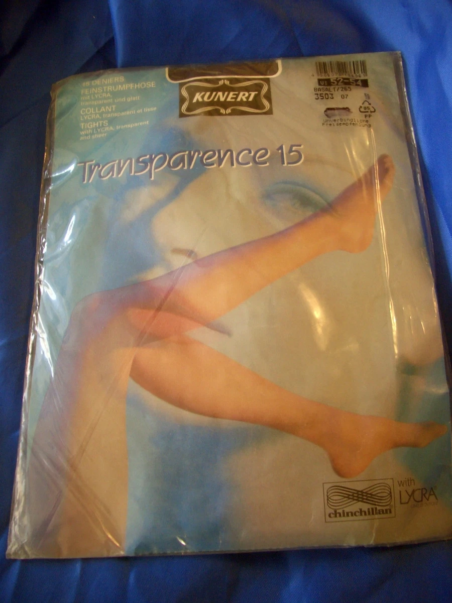 KUNERT Damen Strumpfhosen Satin Look 20 transparent glänzend 20 DEN Teint 3520 36-38