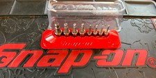 Snap-on 8pc Ball Hex socket set SAE 208EFTABY New Unused open Box