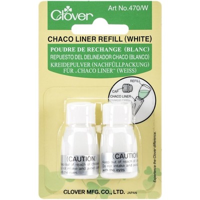 3er Pack - Clover Chaco Liner Nachfüller 2/Pkg - Weiß - 470 W