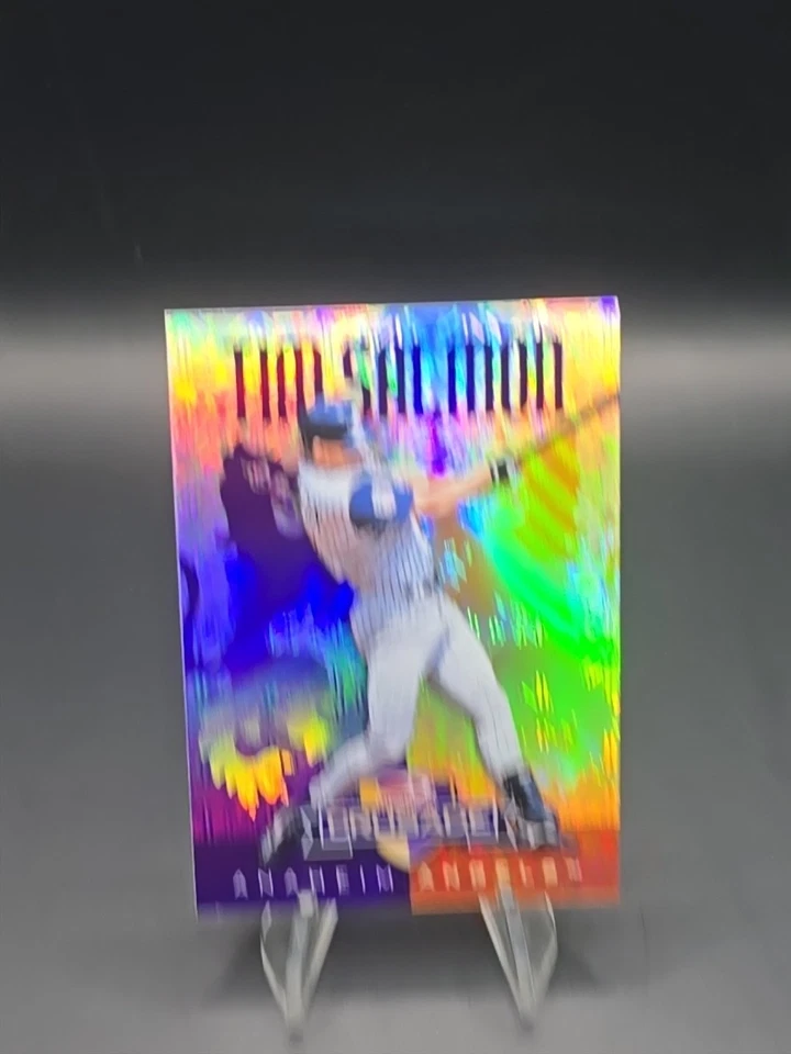 Tim Salmon 1998 Donruss Crusade Purple/100 - Image 4 of 4