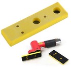 Power Tool Sanding Pad Rubber Stone 30*100mm 40*100mm 5-hole Carrier Board