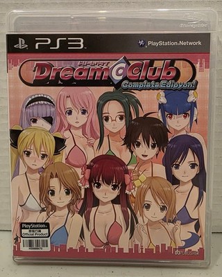 Dream C Club: Complete Edipyon (Sony PlayStation 3, 2012) Japanese Voice Tested