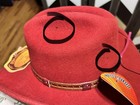 NWT Women’s Bullhide Activated Red Cowboy Hat- Small - Made In USA 100% Wool — photo 8